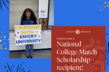  Deisy Plascencia wins full scholarship to Emory University through the QuestBridge Match Program.